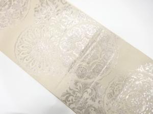 アンティーク　華紋更紗模様織り出し袋帯（材料）